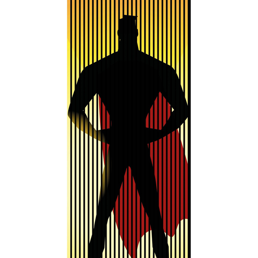 FN Acustico Akustikplatte Hero 1 Bunt aus PET und MDF mit modernem Design, B/H: 113,3 x 240 cm, Tiefe: 1,9 cm - Bild 1