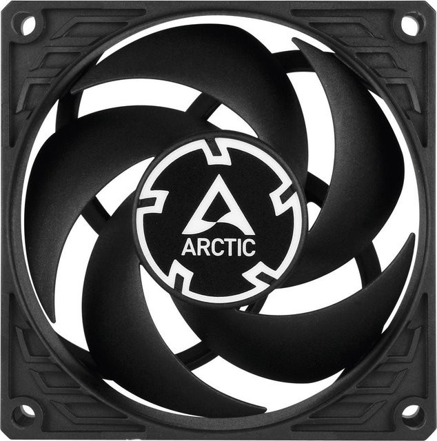ARCTIC P8 PWM PST Value Pack Black 80 mm Lüfter für hohen statischen Druck - Bild 1