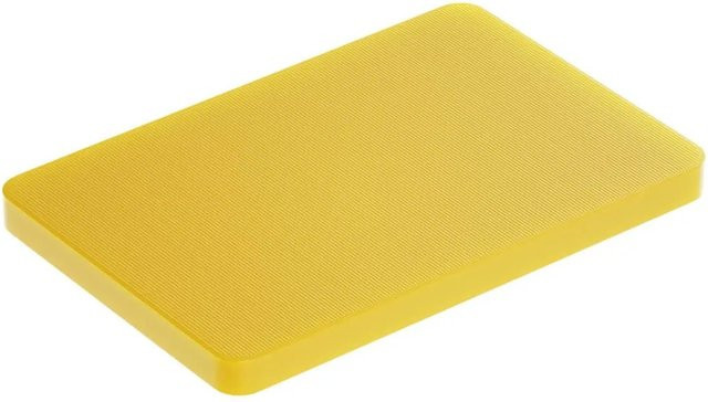 Bauheld Unterlegplatten aus Kunststoff in Gelb, B/T/H: 60 x 40 x 4 mm, 250 Stück - Bild 1