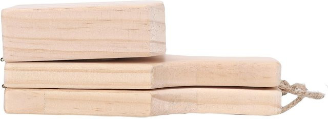 Neoglint Tostones Kochbananenpresse aus Holz, faltbare Bananenpresse zur Wandmontage, beige - Bild 1