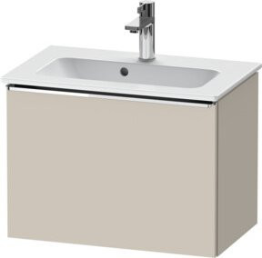 Duravit Waschtischunterschrank D-Neo Compact, beige matt, wandhängend, B: 61 cm, T: 37,2 cm, H: 44 cm - Bild 1