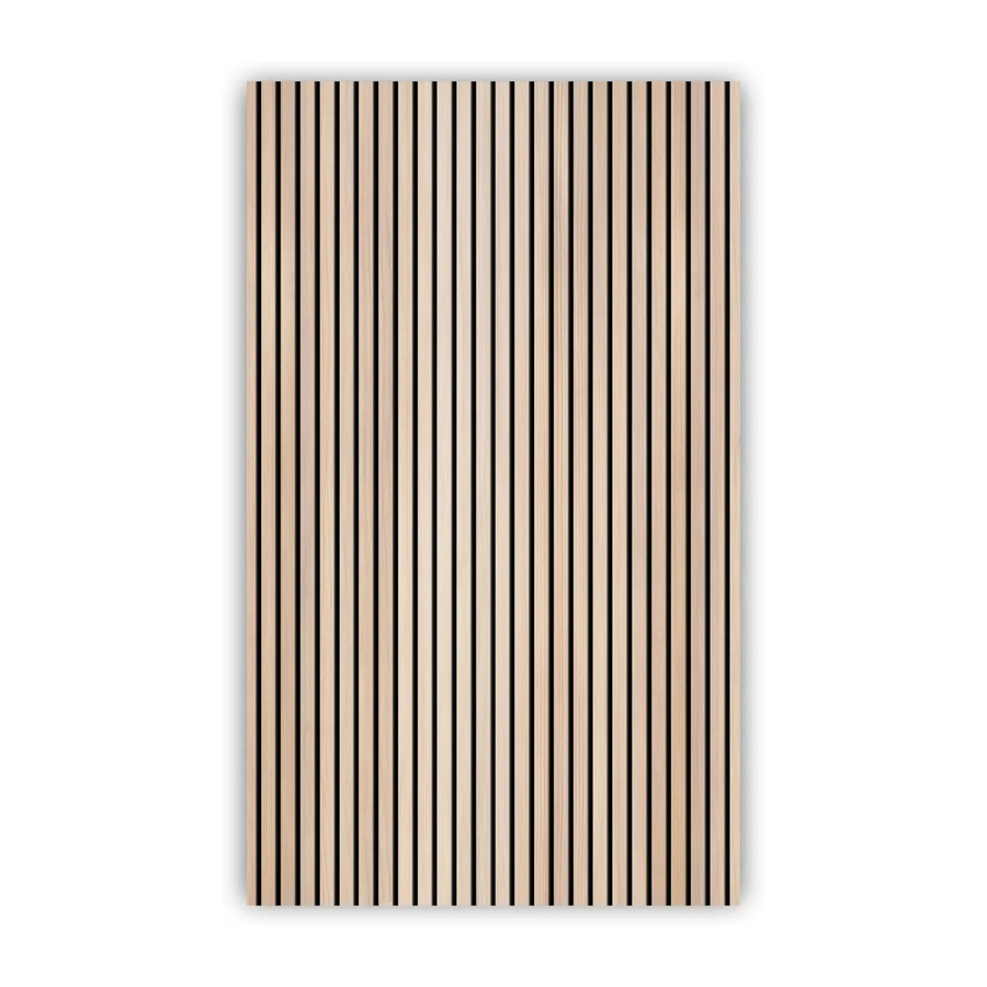 Walllux Duschrückwand Holzoptik Streifen in Braun und Beige aus Alu-Verbund, B/H: 125 x 210 cm, Dicke: 3 mm - Bild 2