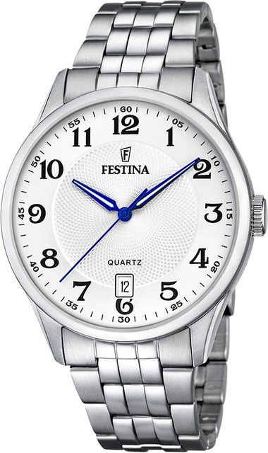 Festina Armbanduhr, Quarz, Edelstahl, 43 mm, Herren - Bild 1