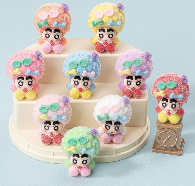Yiran toy 1 Crayon Shin-chan Mini-Figur Modellpuppe 9-teiliges Set - Bild 1