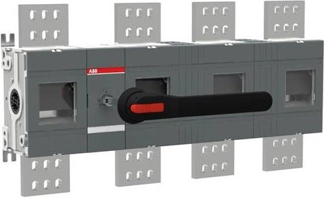 ABB OT2000E13W8P Lasttrennschalter 2000A 1000V in Schwarz und Grau - Bild 1