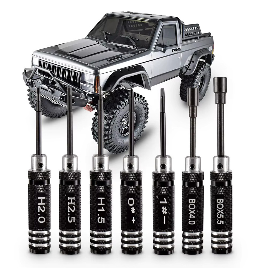 9imod Sechskant-Treiber, RC Reparatur Werkzeuge Kit, 7-teiliges Set - Bild 4
