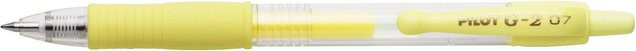 PILOT Gelschreiber G2-7 in Pastellgelb - Bild 1