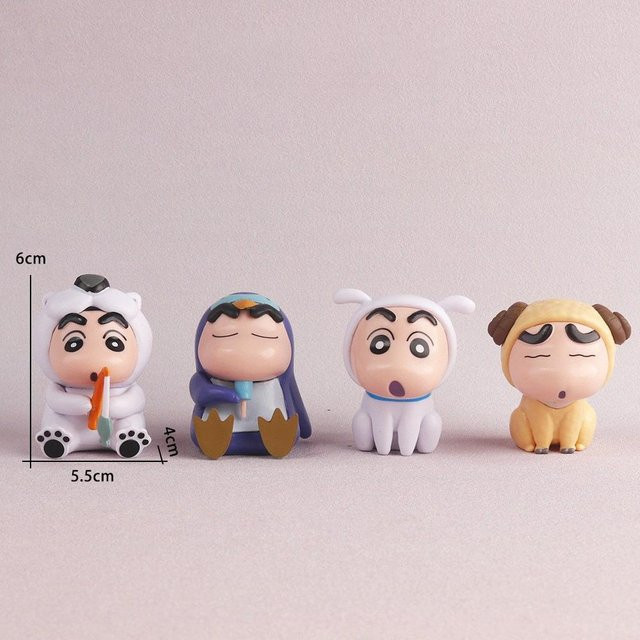 Yiran toy 1 Crayon Shin-Chan Anime Figuren 4-teiliges Set - Bild 1