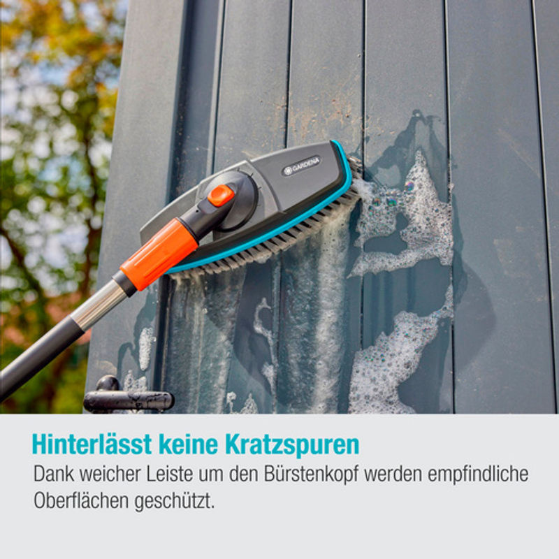 Gardena Cleansystem Stielbürste Soft Anthrazit - Bild 5
