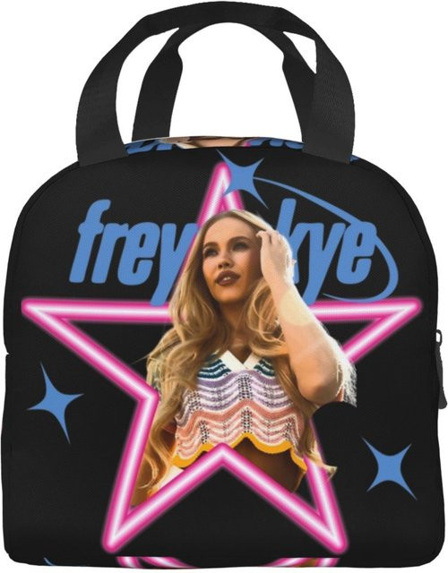 Isolierte Lunchtasche Freya Skye Singer von Fancy Style Studio in Schwarz als thermische Bento-Box für die Schule - Bild 1
