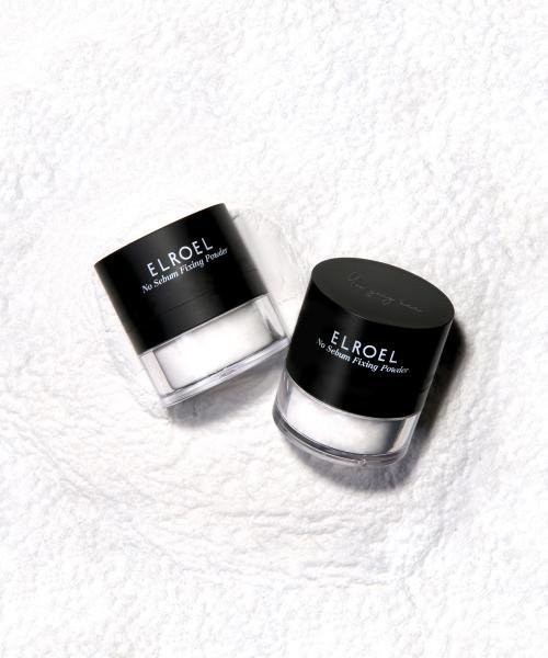 Elroel No Sebum Fixierpuder, Black, 7,7g, Matt - Bild 1