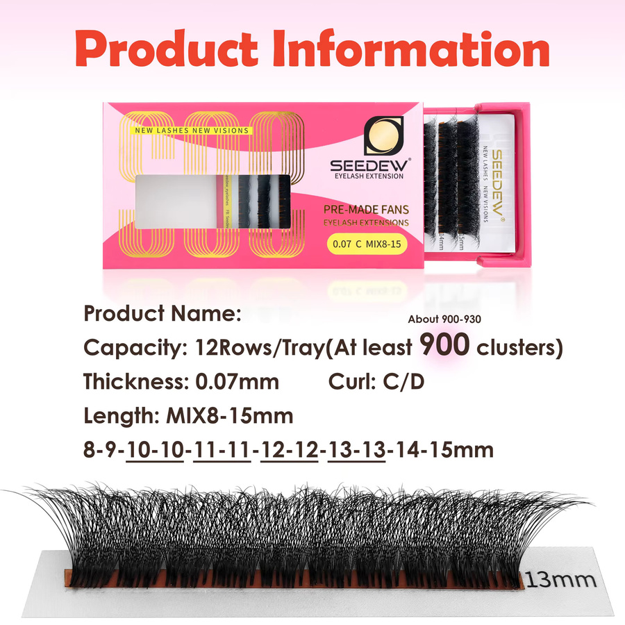 SEEDEW 6D/10D Wimpernverlängerung - Bild 4