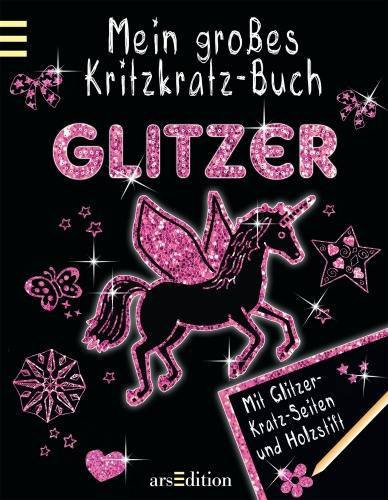 Mein großes Kritzkratz-Buch Glitzer - Bild 1