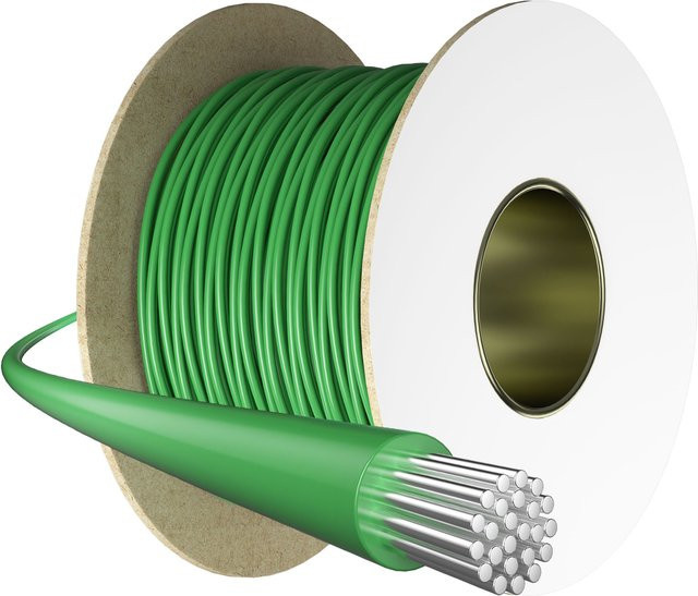 Forever Speed Universal Begrenzungskabel für Mähroboter, 2,7mm, Grün - Bild 1