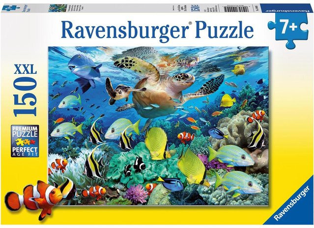 Ravensburger Unterwasserparadies, Puzzle, 150 Teile, ab 7 Jahre - Bild 1