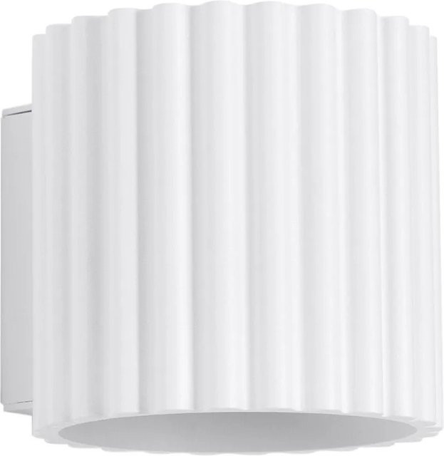Licht-Erlebnisse Up Down Wandlampe Weiß aus Aluminium für G9 Leuchtmittel, Breite: 10 cm - Bild 1