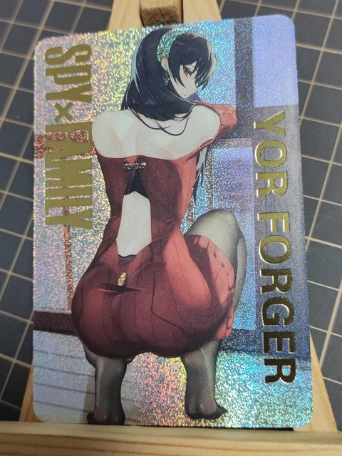 Yiran toy 1 Spy x Family Yor Forger Selbstgemachte Karte, ab 18 Jahre - Bild 1