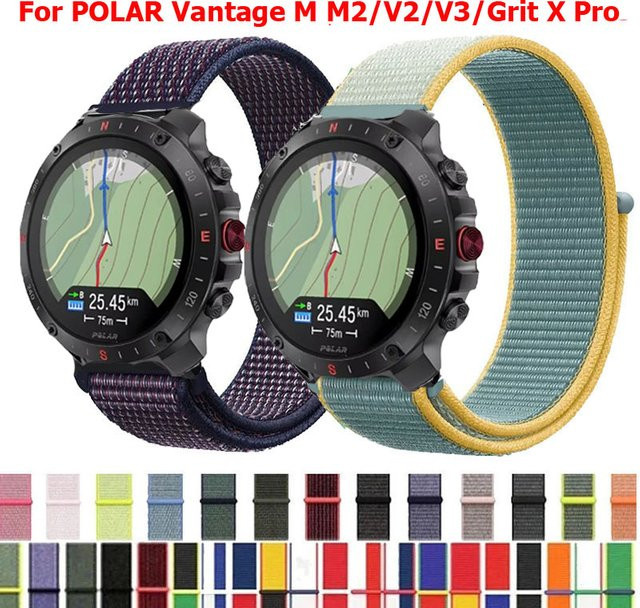 Polar Uhrenarmband Nylon, multicolour, 22mm 20mm - Bild 1