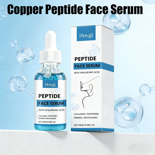 Hoygi Kupferpeptid Gesichtsserum mit Hyaluronsäure und Kollagen - Bild 1