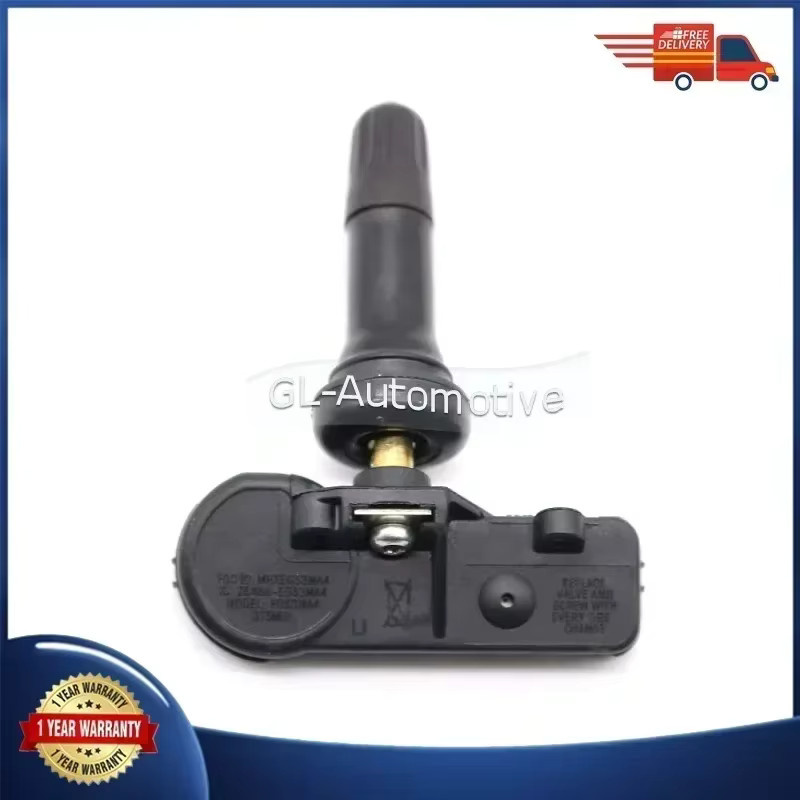 GANGLE Satz 4 TPMS-Reifendrucküberwachungssensoren für GMC Yukon und Yukon XL 2006–2014, 315 MHz, Schwarz, Teilenummer 13586335 - Bild 2