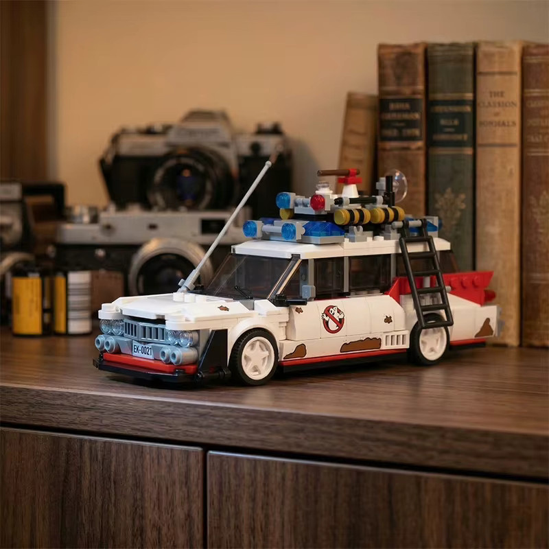 M MENBIS Film-Geisterjägerfahrzeug, Bausteine Auto-Modell, Fahrzeuge - Bild 4
