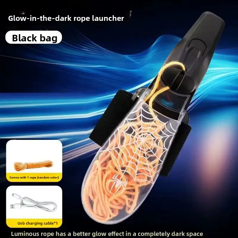ZipString Leuchtender Seilwerfer Armband, Fliegender Schnur-Shooter - Bild 4