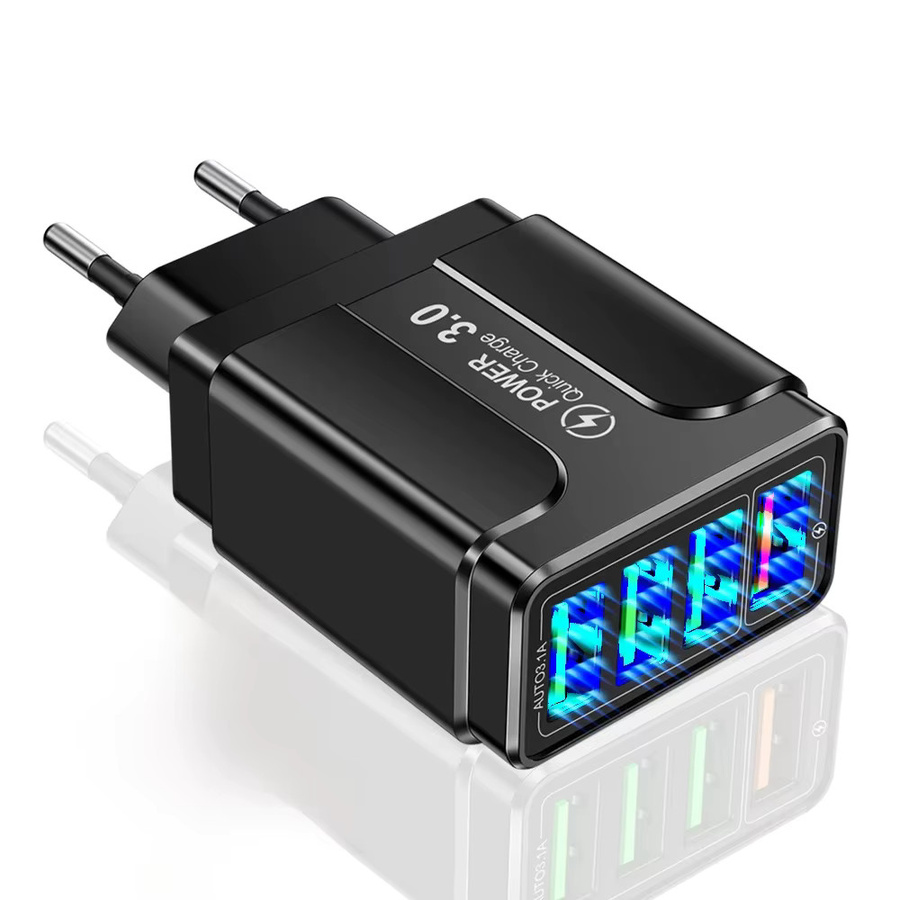 WALKESEN 20W Multi-Port USB-Ladegerät in Schwarz für iPhone, Samsung Galaxy und Xiaomi - Bild 7