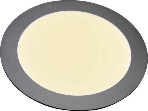 Heitronic LED-Panel 12W Einbauleuchte Warmweiß Silber - Bild 1
