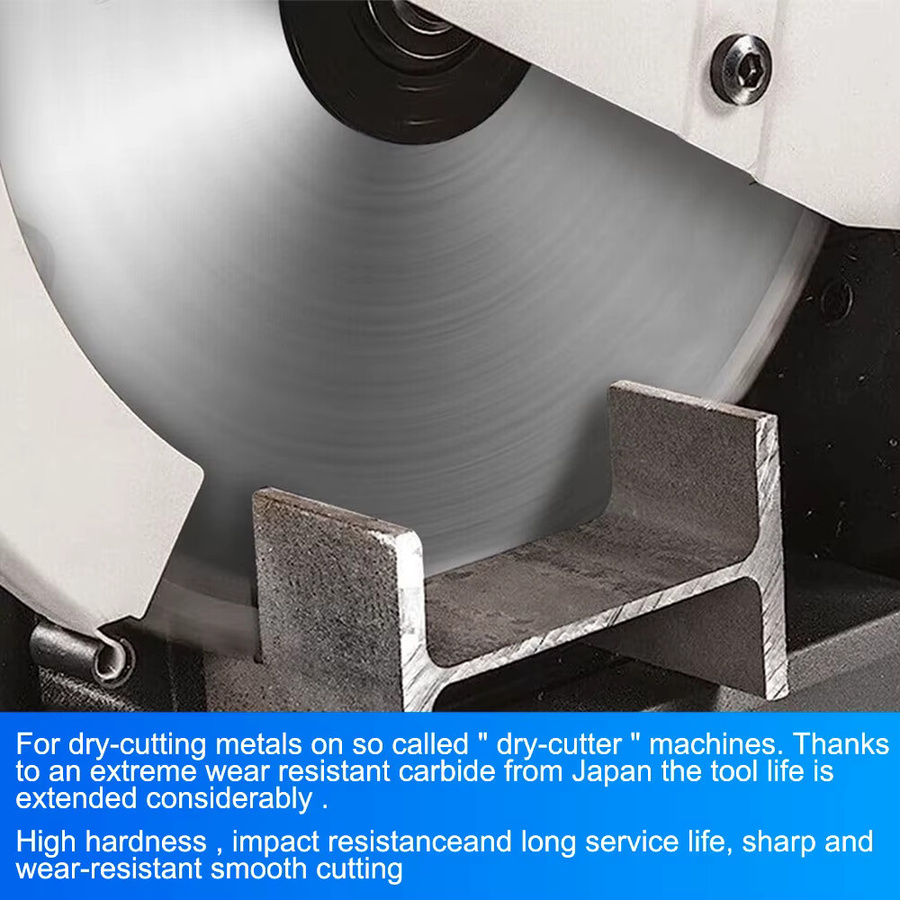 XCAN Hartmetall Kreissäge Klinge für Metall, Silber, 32 mm Bohrung - Bild 4