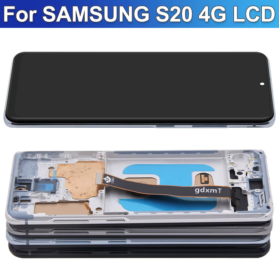 Samsung Galaxy S20 5G Ersatzdisplay TFT S20 LCD Touch Screen mit Rahmen in Schwarz für G981B G980 G980F - Bild 2