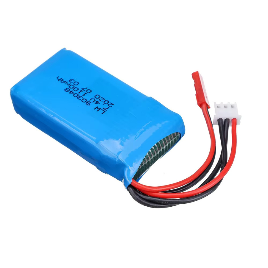 Wltoys Lipo-Akku 7,4V 1100mAh für 1/18 RC Autos Ersatzteil 903048 - Bild 2