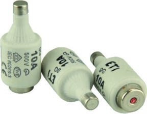 ETI Diazed Sicherungspatrone DII 500V 20A E27 in Weiß, 5er Pack - Bild 1