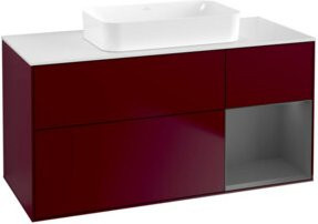 V&B Waschtischunterschrank Finion in Anthrazit Matt, B/T: 120 x 60 cm - Bild 1
