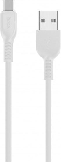 HOCO Flash X20 Daten- und Ladekabel USB-A auf USB-C, 18W, 3m, Weiß - Bild 1