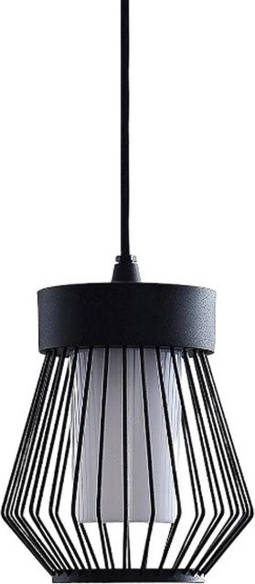 Lindby Außenleuchte Vajana 9630089 Wandlaterne im Retro Vintage Design aus Aluminium in Schwarz, 1-flammig E27, IP44 spritzwassergeschützt, Höhe: 40,0 cm, Breite: 19,0 cm, Tiefe: 21,6 cm - Bild 1