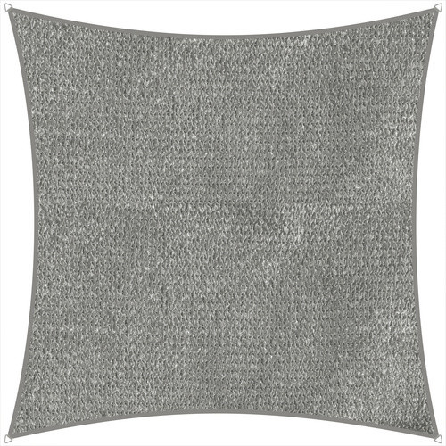 Schneider Schirme Sonnensegel Teneriffa quadratisch silberfarben B/B: 360 x 360 cm - Bild 2