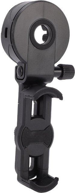 Toys Arts Universeller Teleskop Handyadapter für Smartphones, Monokular, Mikroskop und Ferngläser, Schwarz - Bild 1