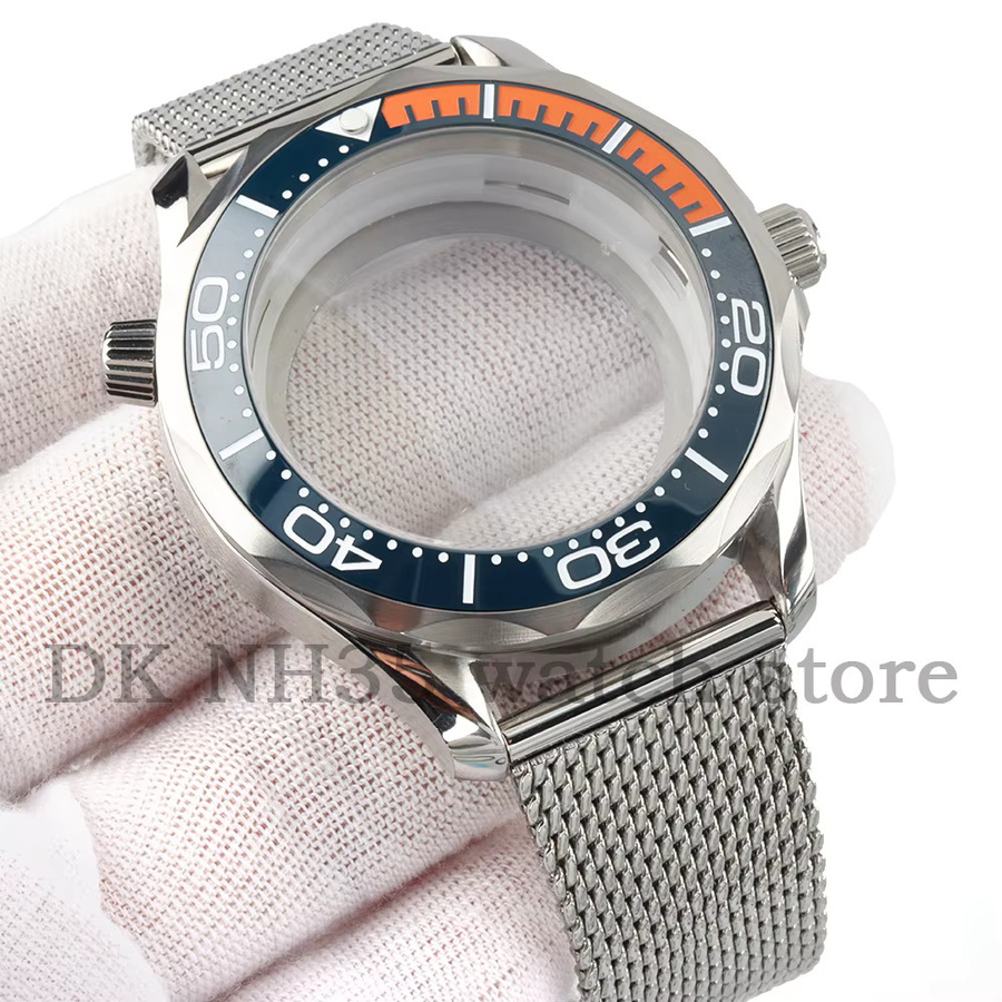 Uhrenarmband Edelstahl, Mesh-Armband, Silber, Unisex - Bild 2