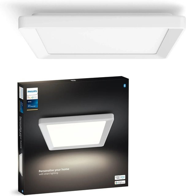 Philips Hue LED-Panel Tento White S, dimmbar, Weiß, B/B: 29,5 x 29,5 cm - Bild 1