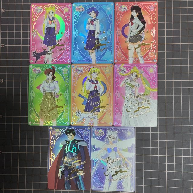 Yiran toy 1 Sailor Moon Sammel Flash Card, Blau, ab 18 Jahre - Bild 1