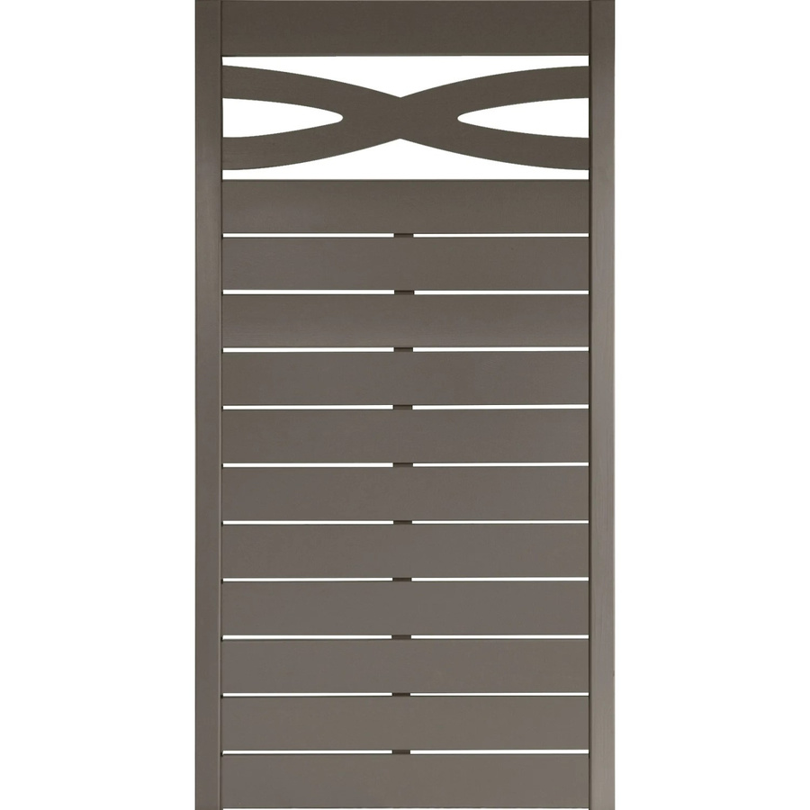 Andrewex Zaunelement Geneva LS Gerade aus Nadelholz in Grau, B/H: 180 x 90 cm - Bild 2
