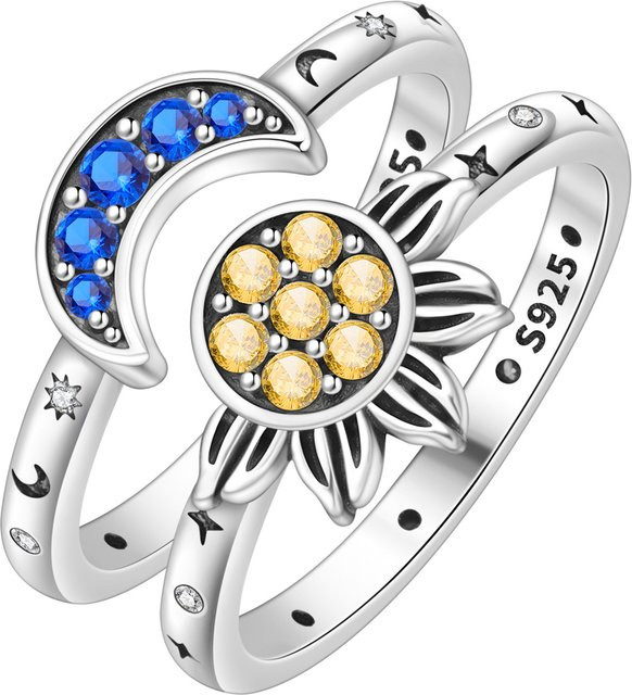 Orstarry Ring 925 Silber, Brillant, Zirkonia, Damen - Bild 1
