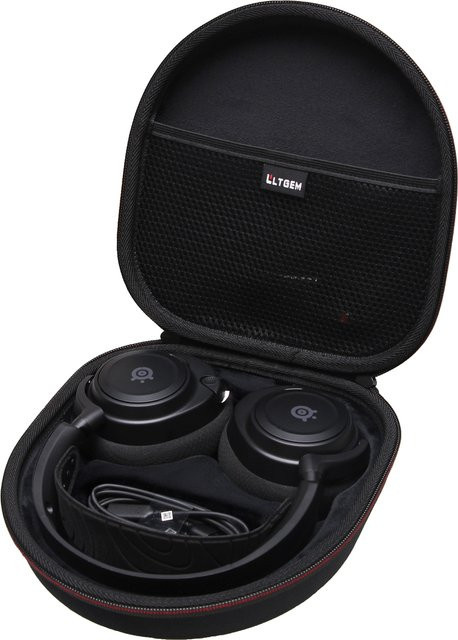 LTGEM Kopfhörerhülle für Steelseries Arctis Nova 7X/7P Gaming Headset, Aufbewahrungstasche in Schwarz - Bild 1