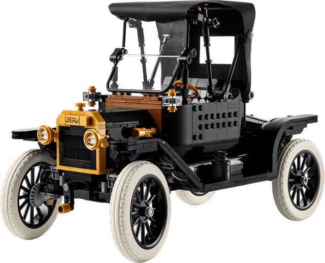 LEGO Icons Ford Model T Konstruktionsspielzeug Oldtimer schwarz - Bild 3