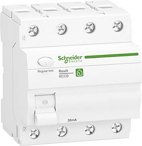 Schneider Electric R9R42440 Fehlerstrom-Schutzschalter RCD 40A 0,03A in Weiß - Bild 1