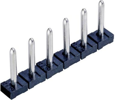 PTR Hartmann Stiftleiste Standard Schwarz Polzahl 9 Rastermaß 3,5 mm auf Vollrolle - Bild 1