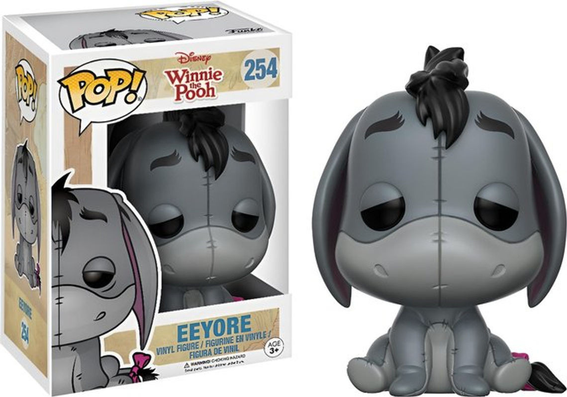 Funko Pop Disney Winnie the Pooh Eeyore Figur in Grau aus Kunststoff - Bild 1