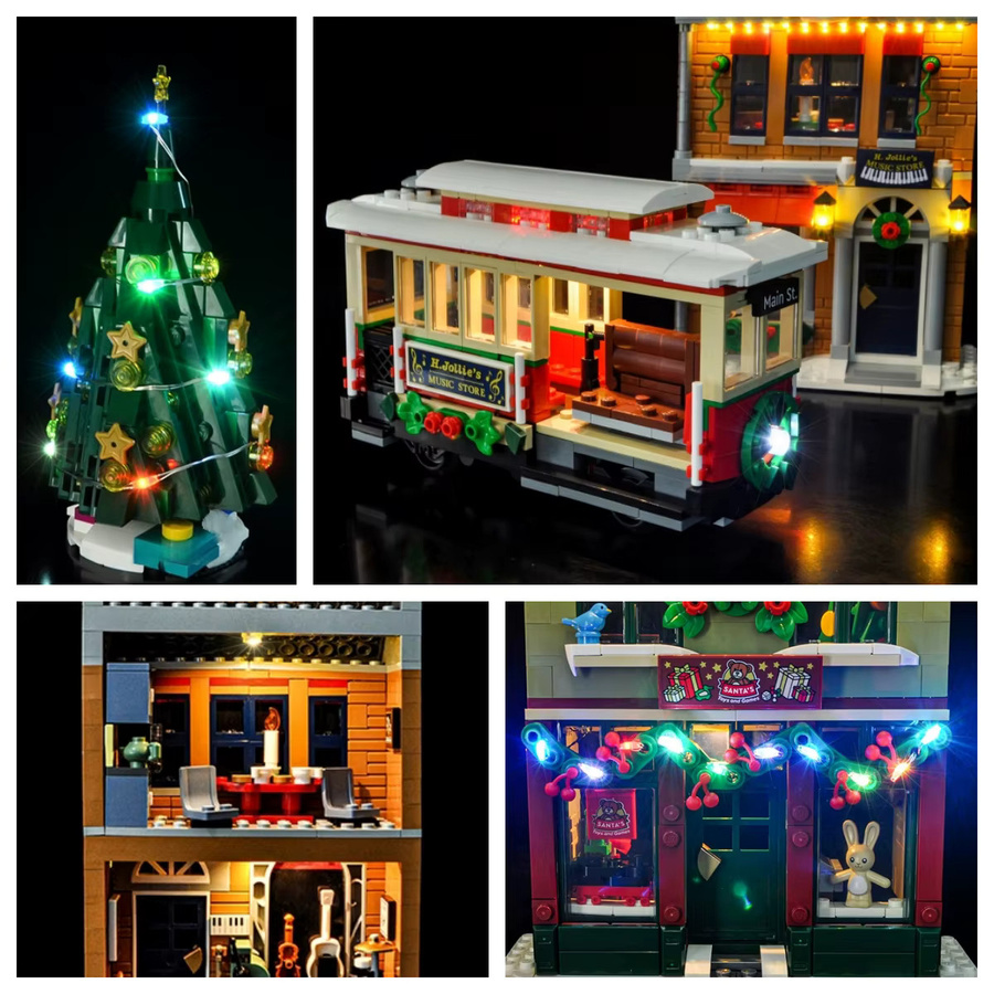 LEGO LED-Licht für 10308, dekorative Lampe, mit Batteriekasten - Bild 3
