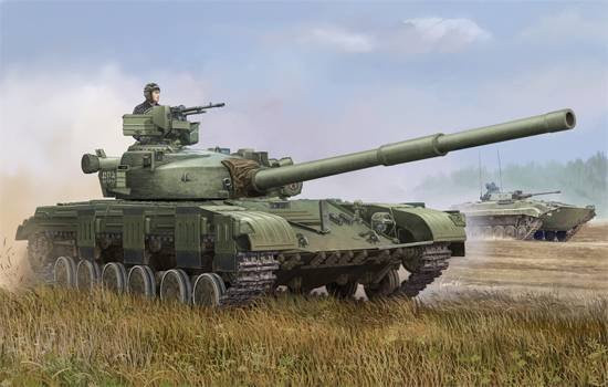 Trumpeter Soviet T-64 MOD 1972, Fahrzeuge, Grün - Bild 1