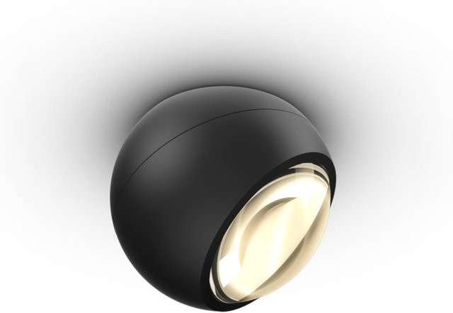 Occhio io giro VOLT LED-Deckenstrahler in Schwarz matt mit dimmbarer warmweißer Beleuchtung (3000K) - Bild 1